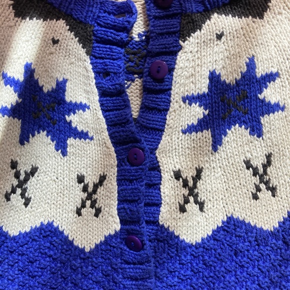 Vintage LL Bean Heavy Knit Purple Cardigan
💜 💜💜💜💜 - Picture 3 of 4